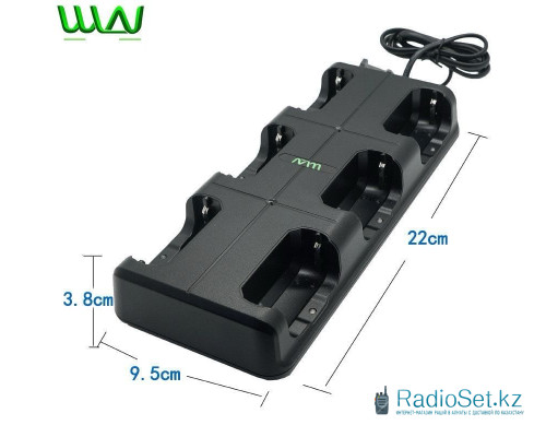 Зарядное устройство для 6 раций WLN KD-C1